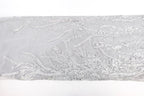 Silver Glitter & Sequin Bridal Lace