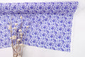 Royal Blue Canadian Feel Print