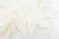 Buttercream 100% Cotton Swiss Dot
