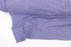 Dark Royal Blue Polycotton Gingham