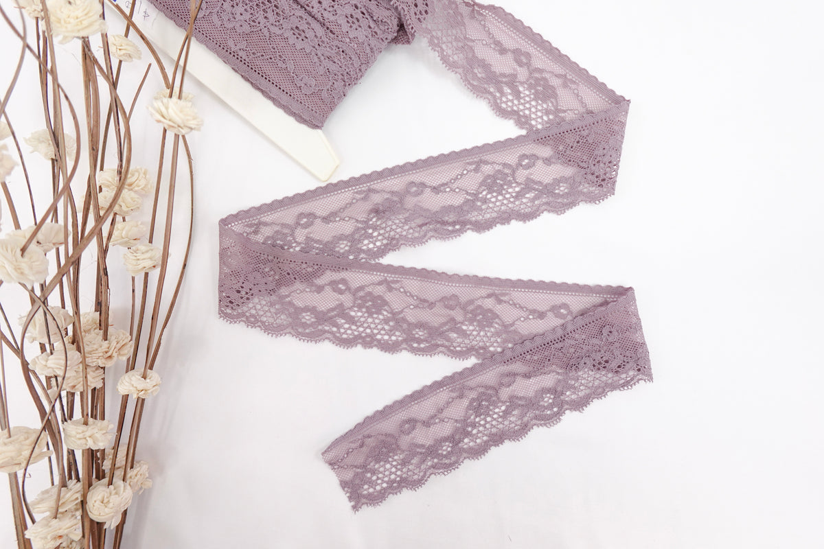 Lavender Haze 2.25" Lace Trim