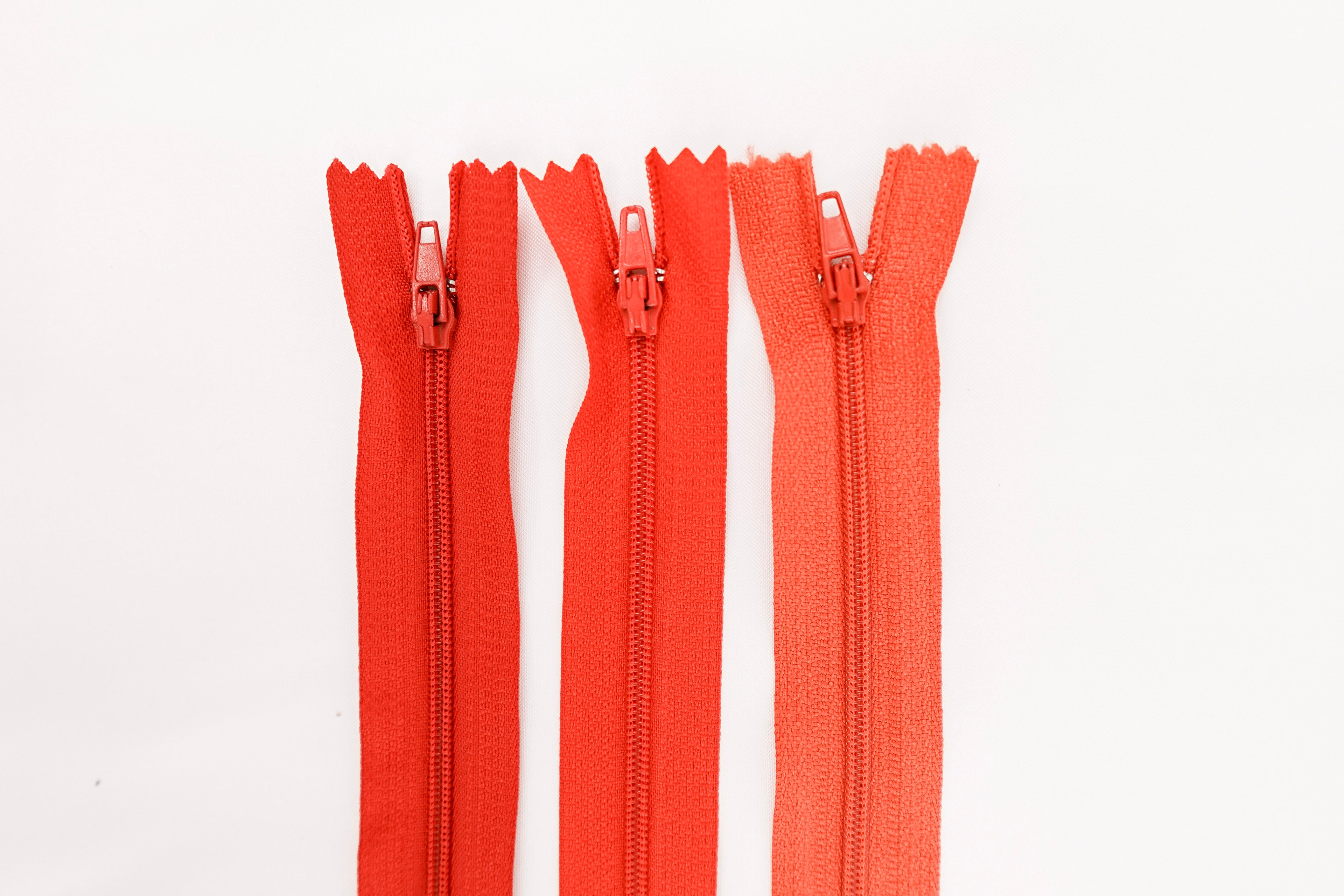 Long Regular Zippers Reds & Greens