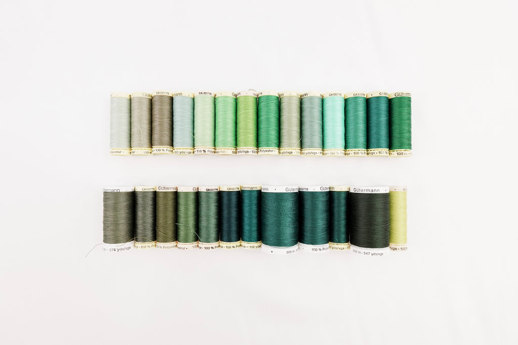 Gutermann Thread Greens