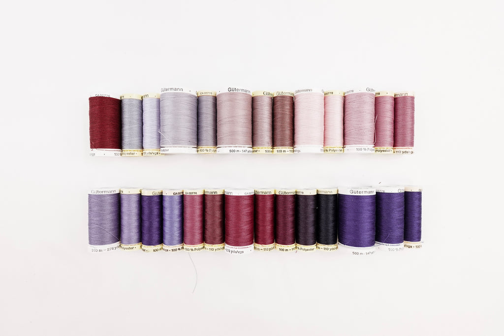 Gutermann Thread Magentas & Purples