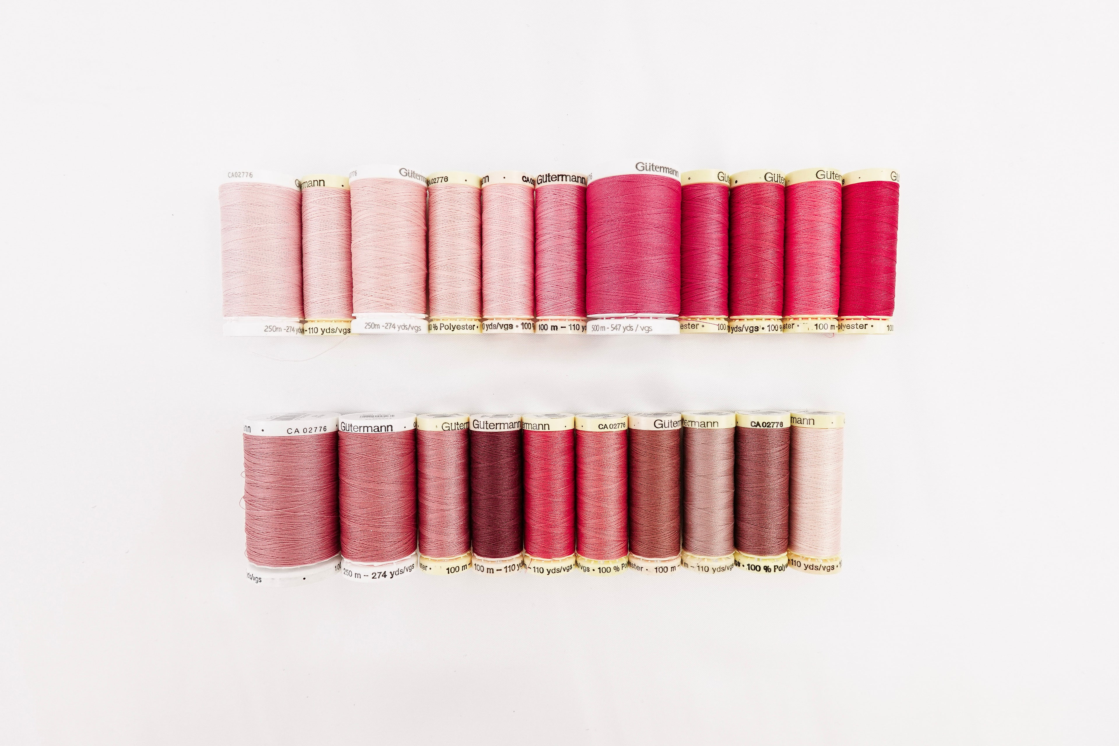 Gutermann Thread Pinks