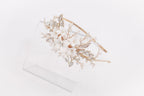 Pearls and Diamonds Floral Headband