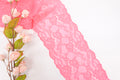 Hot Pink 7.5" Lace