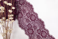Dark Muted Berry 8.5" Lace