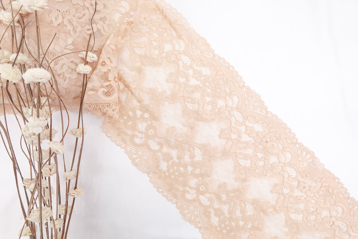 Apricot 9" Lace