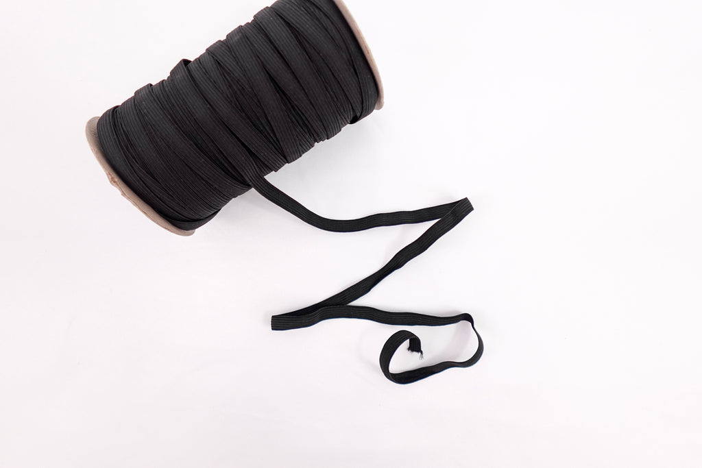 Black 10mm Elastic
