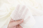 Buttercream 100% Cotton Swiss Dot