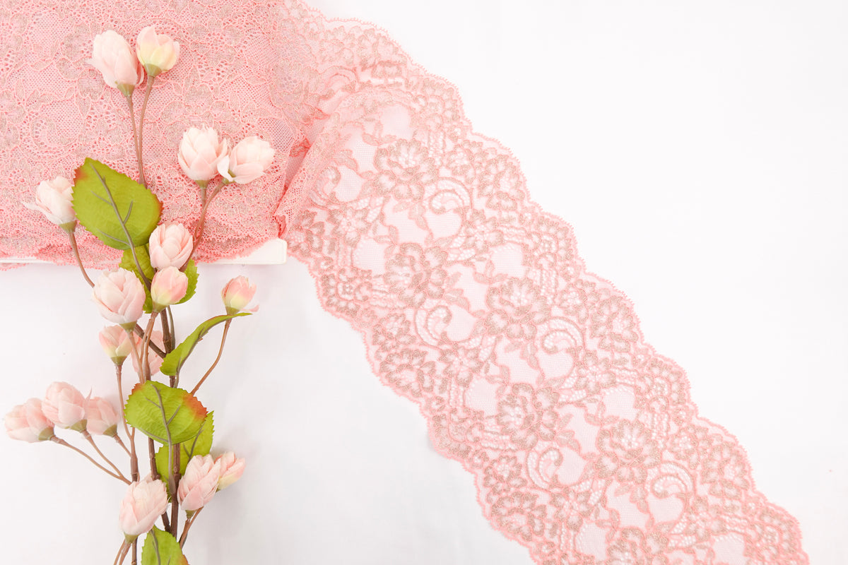 Hot Pink 6.75 Lace