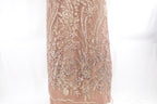 Rosegold Glitter & Sequin Bridal Lace