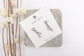Silver Toned Crystal Geometric Stud Earrings