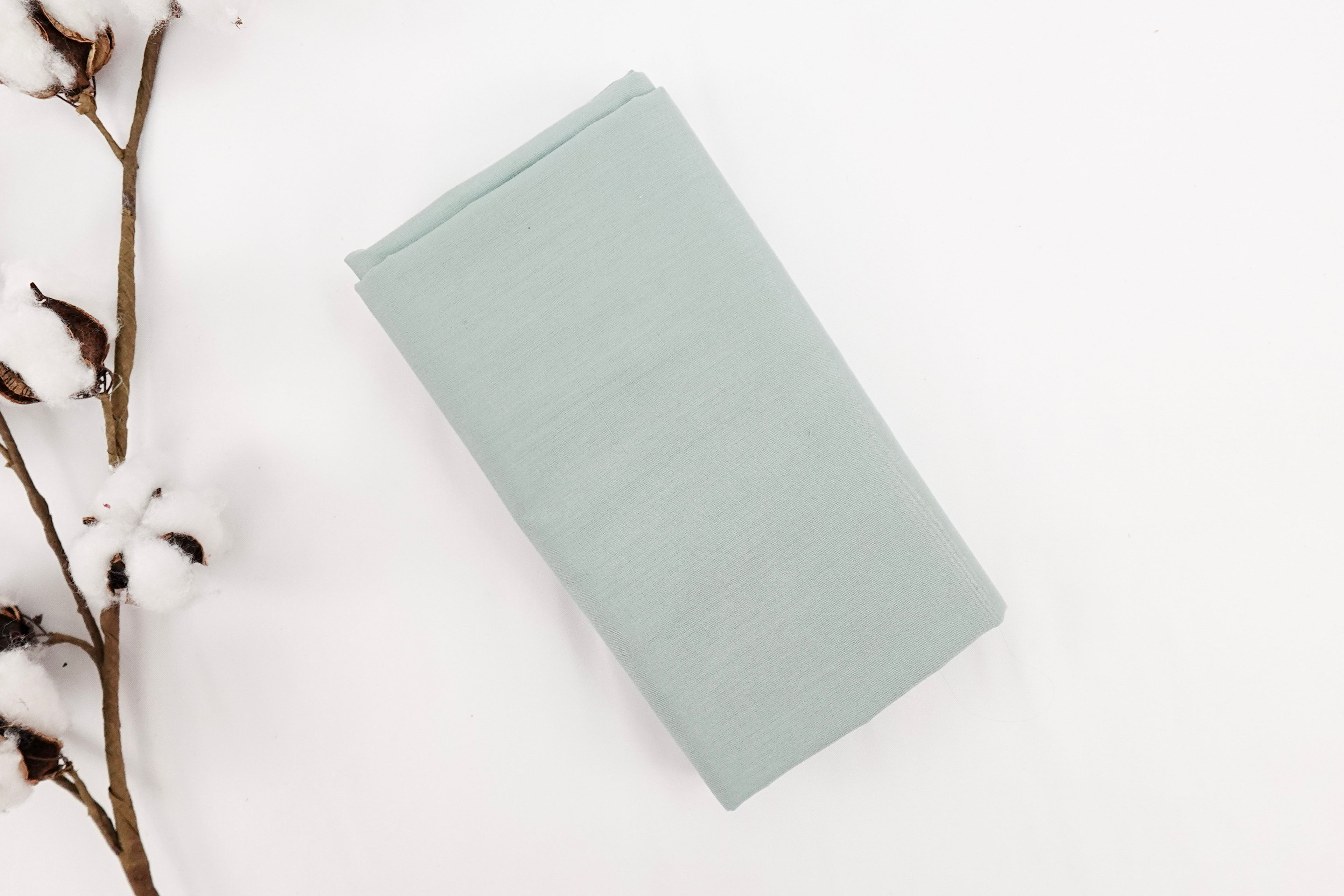 Broadcloth Muted Greens