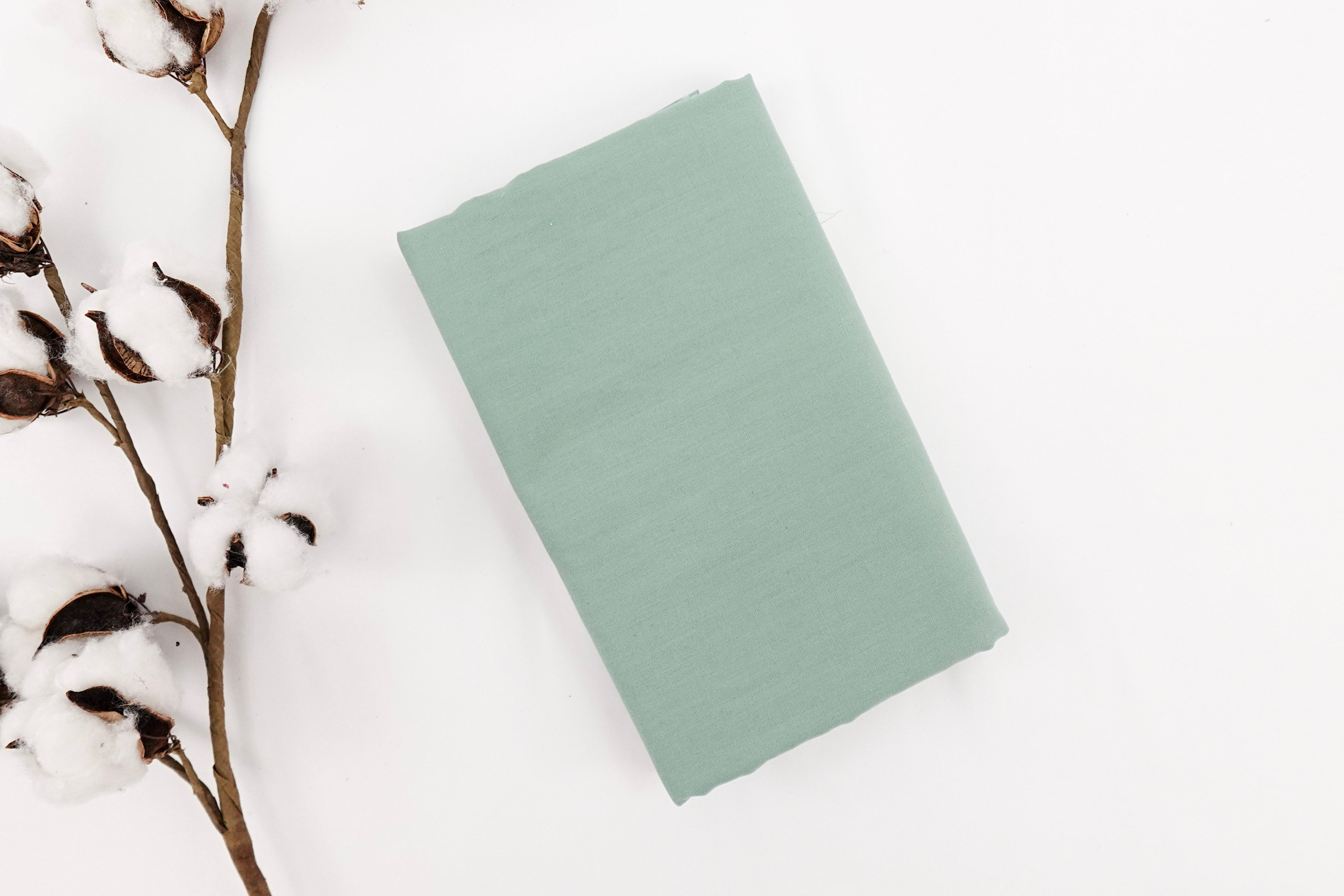 Broadcloth Muted Greens