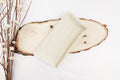 Cotton Cream Roses Design Two Tone Church Scarf with Frayed Edge
