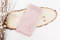 Fairytale Pink Roses Design Two Tone Church Scarf with Frayed Edge