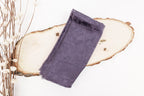 Blackberry Tulips Design Two Tone Church Scarf with Frayed Edge