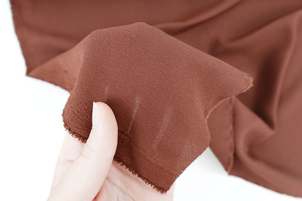 Red Brown Men's Fabric