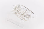Pearls and Diamonds Floral Headband
