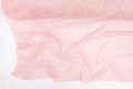 Peony Pink Metallic Foil-Printed Silk Organza