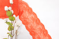 Bright Orange 6.5" Lace