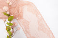 Bright Apricot 9.5" Lace