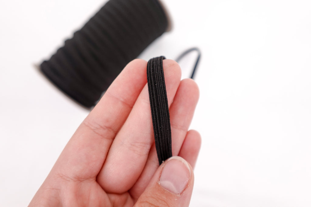 Black 8mm Elastic