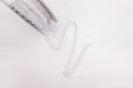 White 10mm Button Loops
