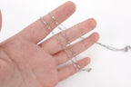 Stainless Steel 21.5" Chain Necklace