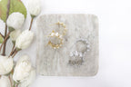 Cubic Zirconia Small Hoop Earrings