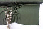 Olive Green Velvet Feel