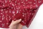Cranberry Red Canadian Feel Print