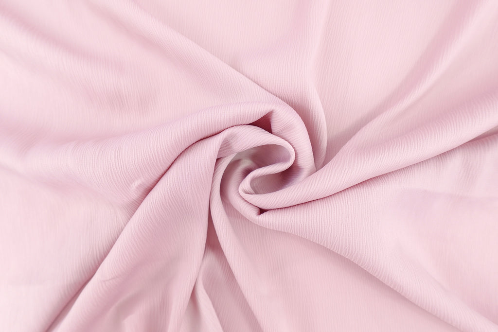 Mauve Pink Crinkle Sheen