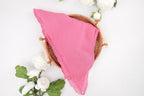 Aurora Pink Triangle Shimmer Scarf