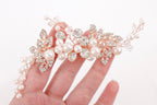 Pearls and Diamonds Hairclip
