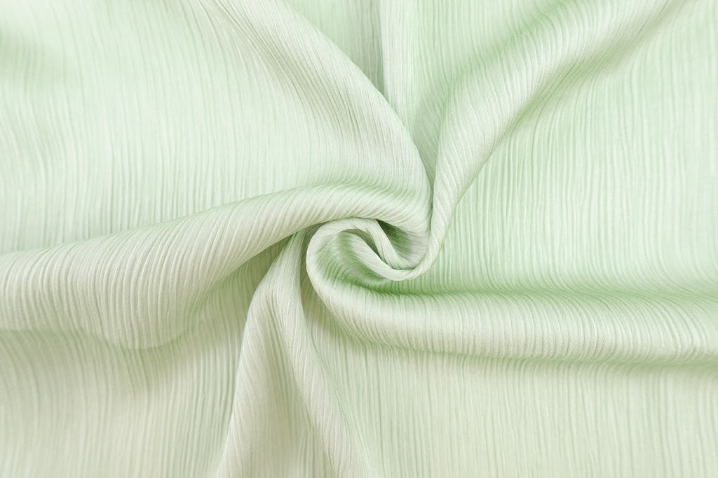Spring Green Crinkle Sheen