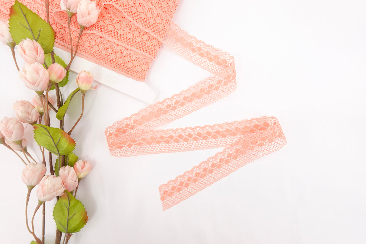 Coral 1.25" Lace Trim
