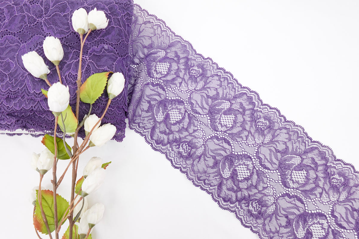 Light Blackberry 7" Lace