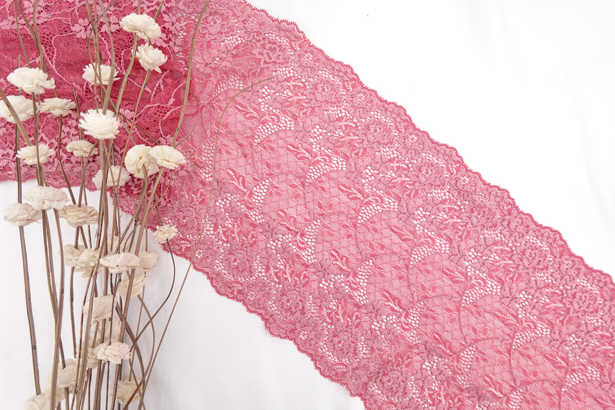 Bright Garnet 9" Lace