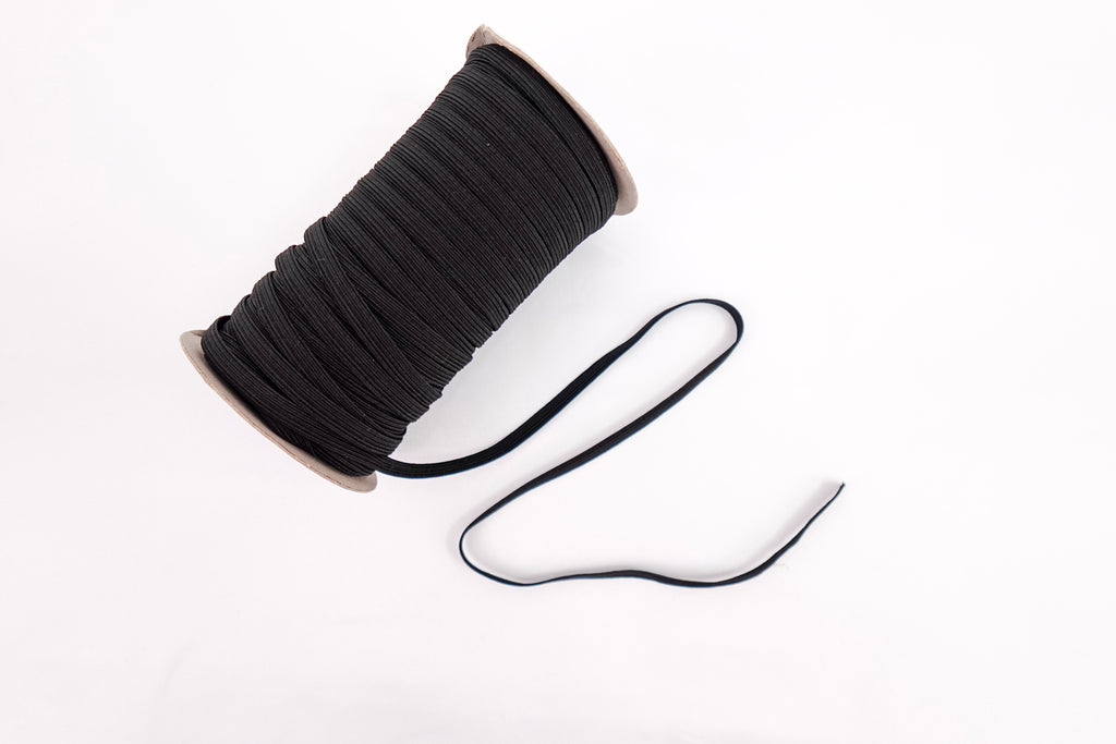 Black 8mm Elastic