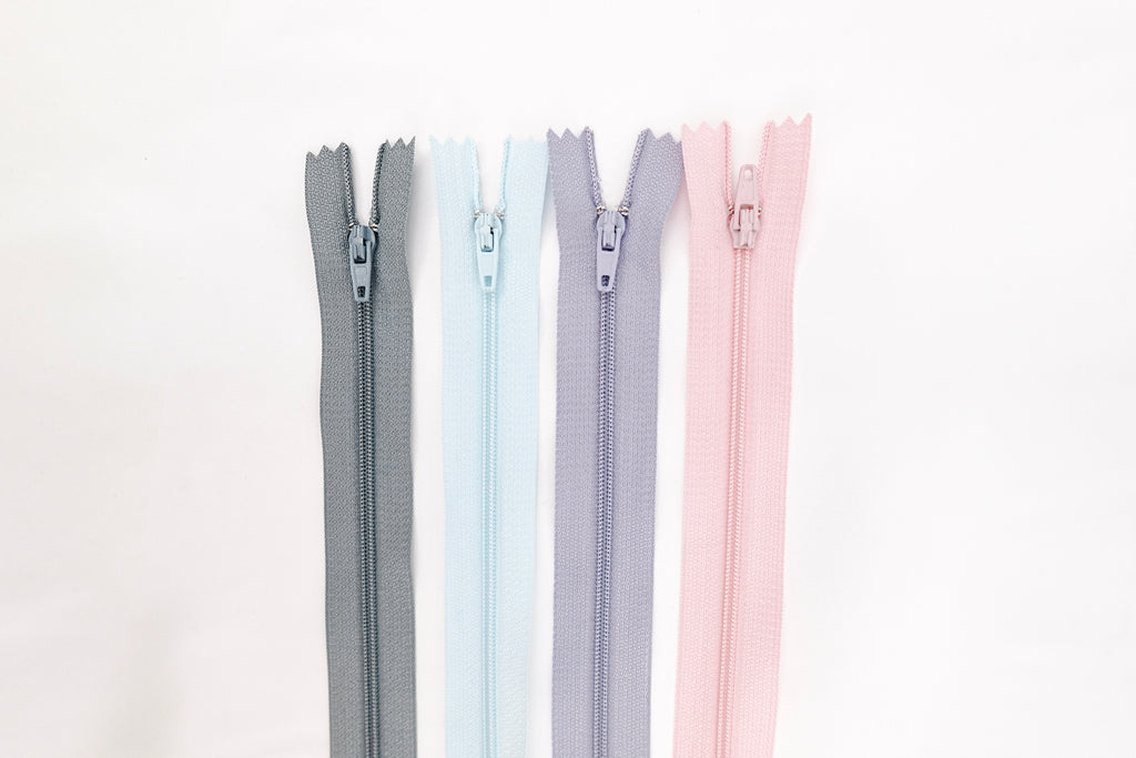 Long Regular Zippers Neutrals & Pastels