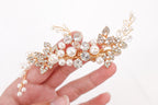Pearls and Diamonds Hairclip