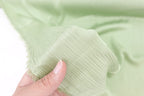 Spring Green Crinkle Sheen