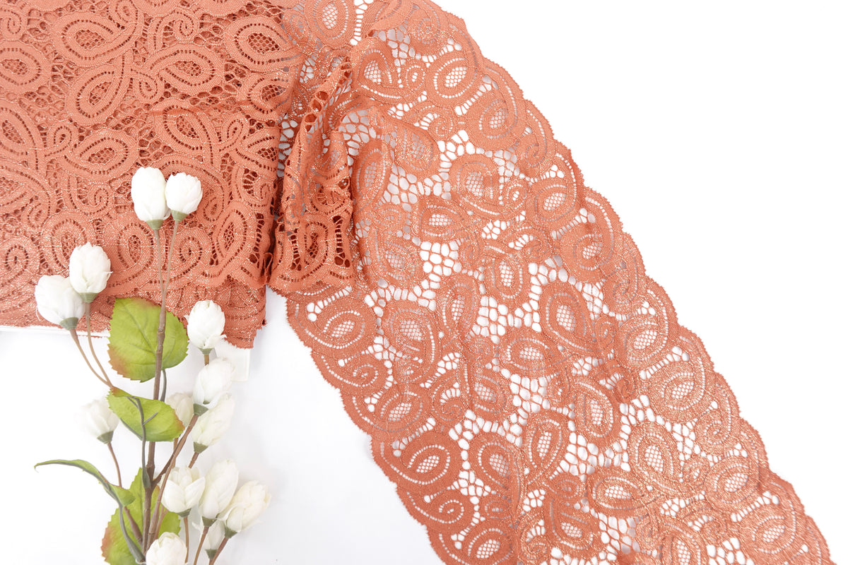 Light Amber 9.5" Lace