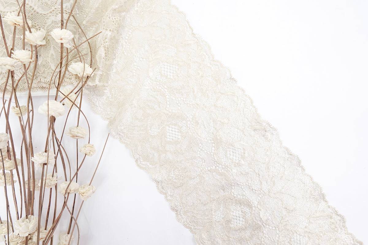 Gold 6.75" Lace