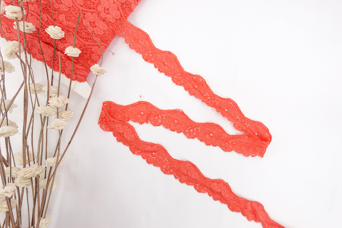 Coral 1.5" Lace Trim