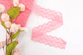 Hot Pink 2" Lace Trim