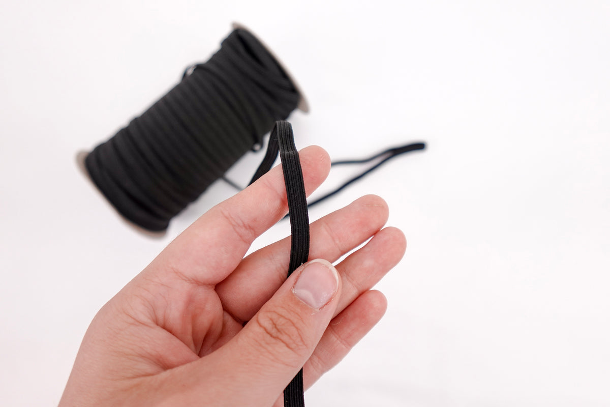 Black 6mm Elastic